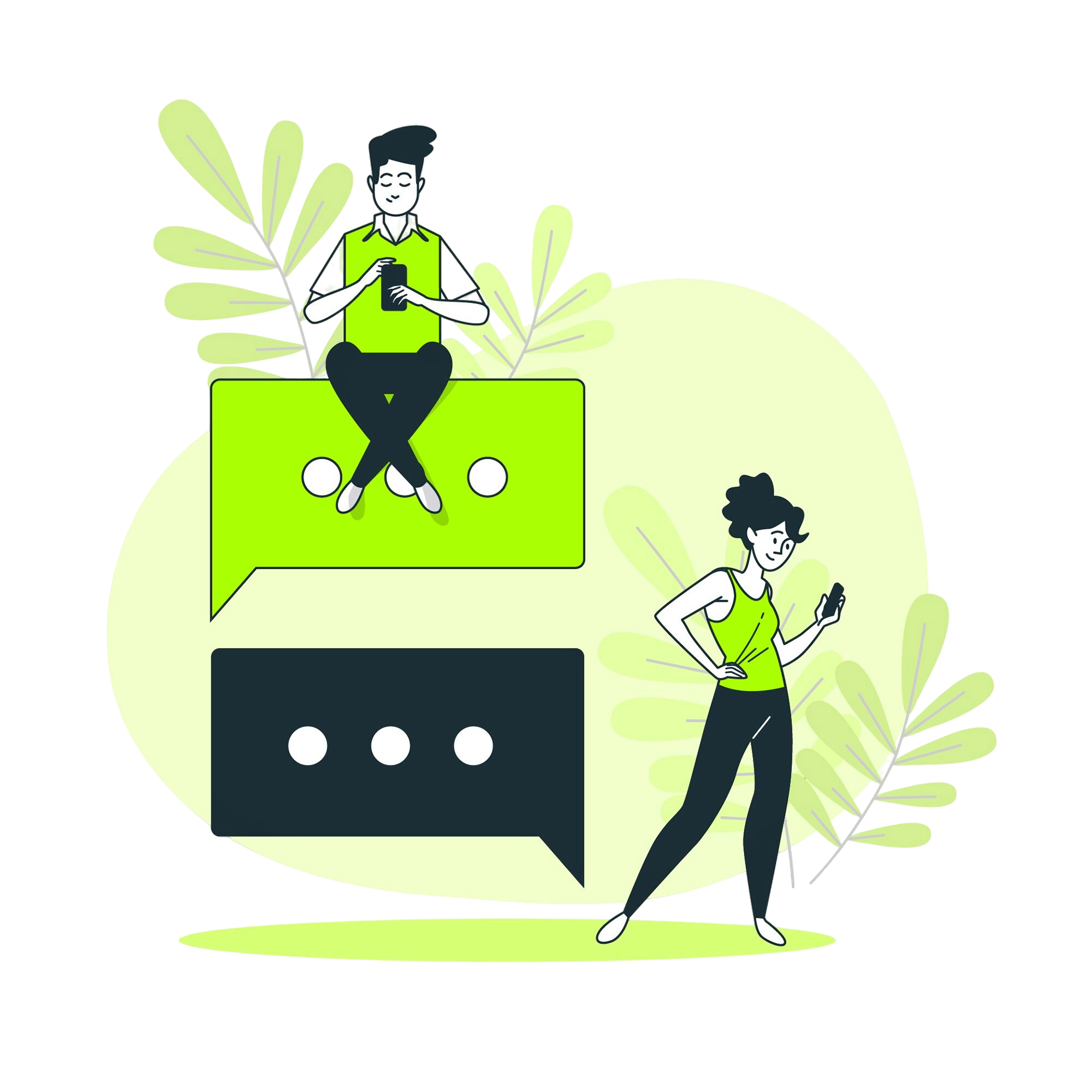 Contact Illustration